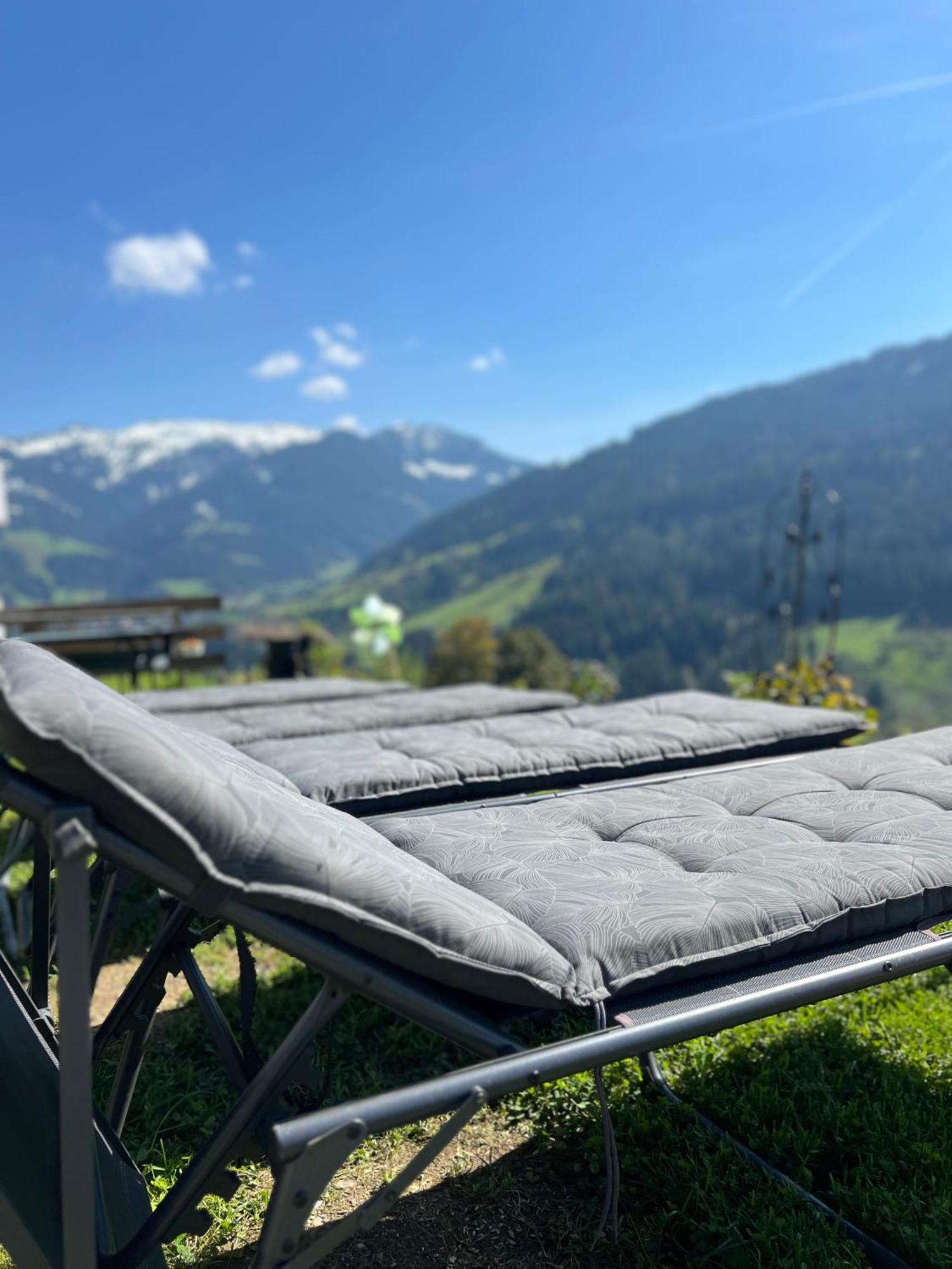 Ferienwohnung Bio Bauernhof Oberbenk Wagrain Exterior foto